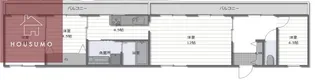 薮内マンション【3階】の間取り