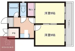 メゾン吹田泉町【301号室】の間取り
