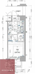 エスリード新北野グランリンク【2階】の間取り