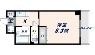 アビィ・ロード【5階】の間取り