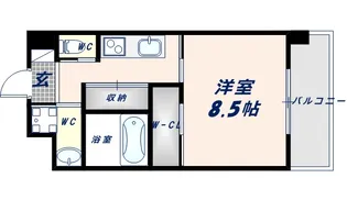 フェニックスクローブトモイ【7階】の間取り