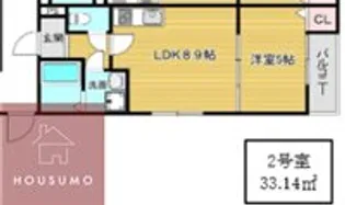 La-Crea曽根【1階】の間取り