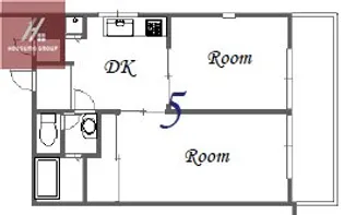 大阪府大阪市平野区平野東4丁目【マンション】の間取り