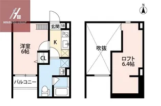 大阪府大阪市平野区加美東4丁目【アパート】の間取り