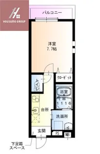 フジパレス長原駅西Ⅰ番館【1階】の間取り