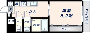 新深江池田マンション【8階】の間取り