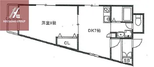 プリンスコート【401号室】の間取り