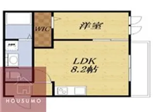 コンフォール山手【101号室】の間取り