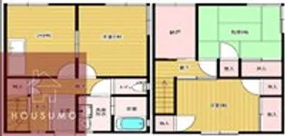 熊野町貸家【A号室】の間取り