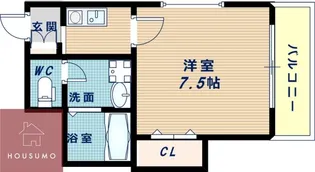 メゾンラフィーネ【204号室】の間取り