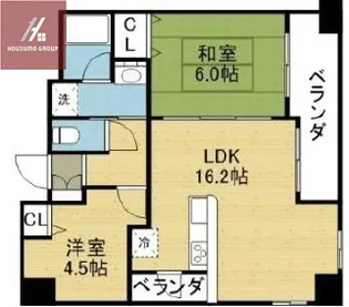 大阪府大阪市東成区深江南1丁目【マンション】の間取り