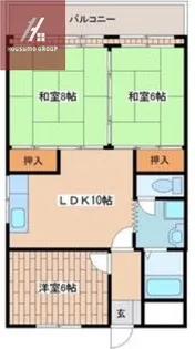 レジデンスひぐち【103号室】の間取り