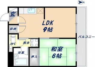 ファースト小阪【301号室】の間取り