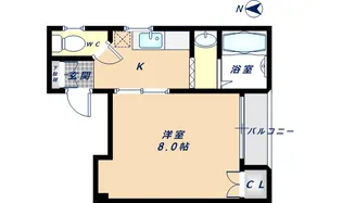 マンションエリーゼ【303号室】の間取り