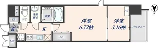 AELL OSAKA EAST【5階】の間取り