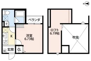 グラン・インペリアル小路【1階】の間取り