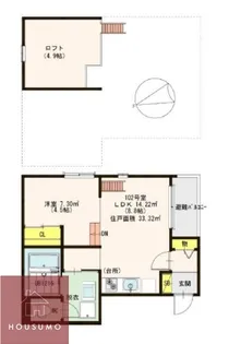 ASK21レジデンス【1階】の間取り