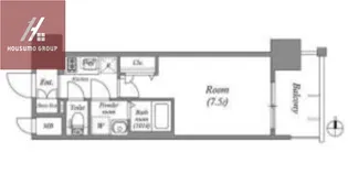 ファーストフィオーレ長田グランディール【1403号室】の間取り