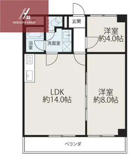 若江岩田パークマンション B棟【118号室】の間取り