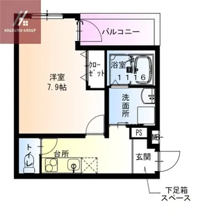 大阪府東大阪市俊徳町4丁目【アパート】の間取り