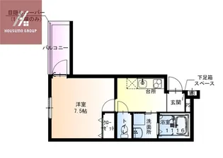 大阪府東大阪市俊徳町4丁目【アパート】の間取り