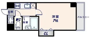 シティスパイアー布施【8階】の間取り