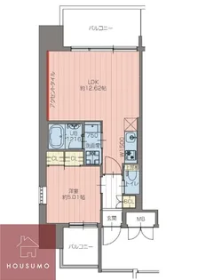 プレジオ三国EURO【10階】の間取り