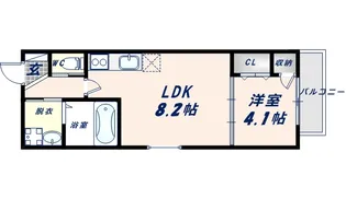 F ASECIA CITRINE【1階】の間取り