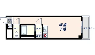 19サンライズ上小阪【303号室】の間取り
