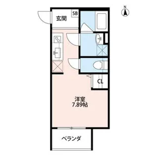 ASSO鴻池【3階】の間取り