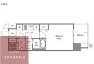 アドバンス大阪ビヤン【10階】の間取り