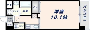 フォレストグレイス深江橋Ⅱ【502号室】の間取り