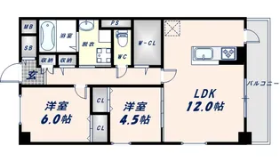 リアライズ小路駅前【2階】の間取り