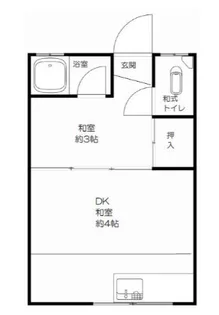 大協文化【10号室】の間取り