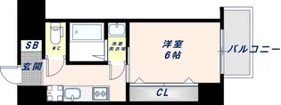 CLASS HILLS新深江【3階】の間取り