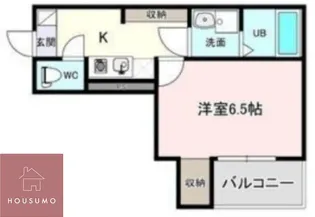 【IDC】REGIA OSAKA CITY KOMATSU【3階】の間取り