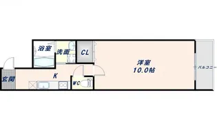 フジパレス高井田西Ⅲ番館【1階】の間取り