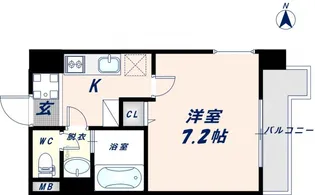 エムプラザ布施駅前参番館【6階】の間取り