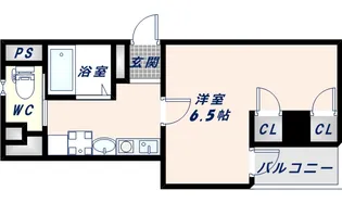EST布施【3階】の間取り