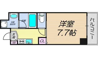 RA北田辺【4階】の間取り