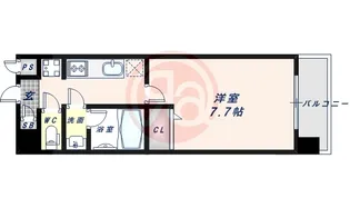 La Douceur天王寺【7階】の間取り