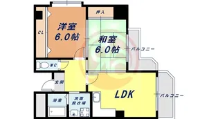 エクレール【4階】の間取り