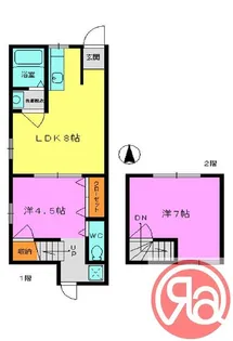 大阪府大阪市東住吉区照ケ丘矢田2丁目【一戸建】の間取り