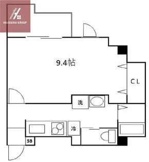 大阪府大阪市東成区東中本1丁目【マンション】の間取り