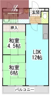 弘恵マンション【2階】の間取り