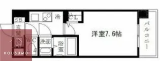 リッツ加島【705号室】の間取り