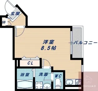 ブリゼ【2階】の間取り