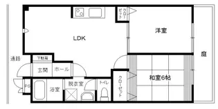 第3玉川コーポラス【105号室】の間取り