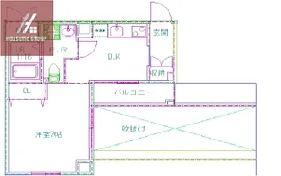 maison de chou chou【3階】の間取り