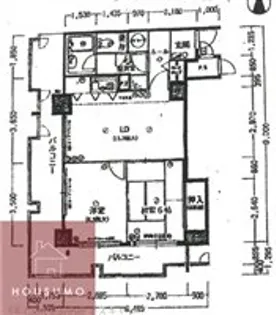 朝日プラザ新大阪【9階】の間取り